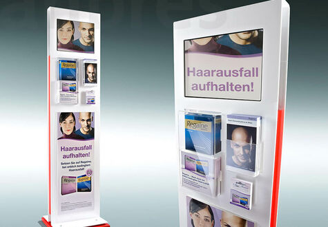 Monitordisplay/Bodendisplay/Digital Signage/andres/Infoscreen/Johnson